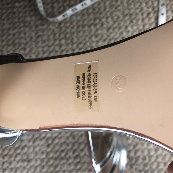 SOLD ❗️Ashley Stewart Strap Heels 12 Wide - Picture 7 of 7